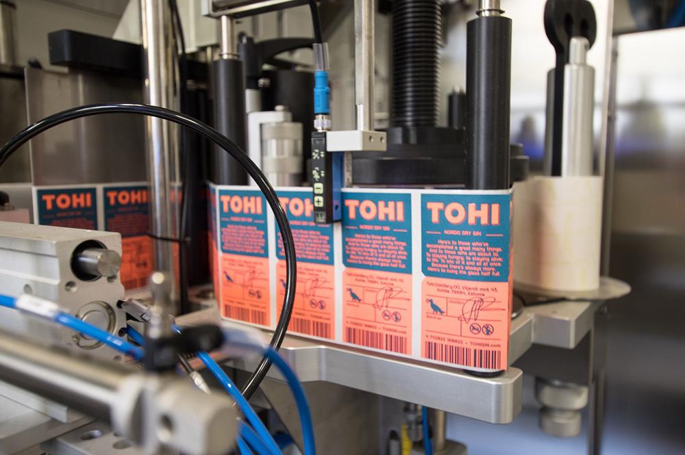 TOHI DISTILLERY production line