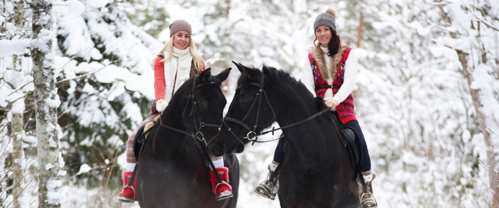 Mounted trips at Juurimaa Stables