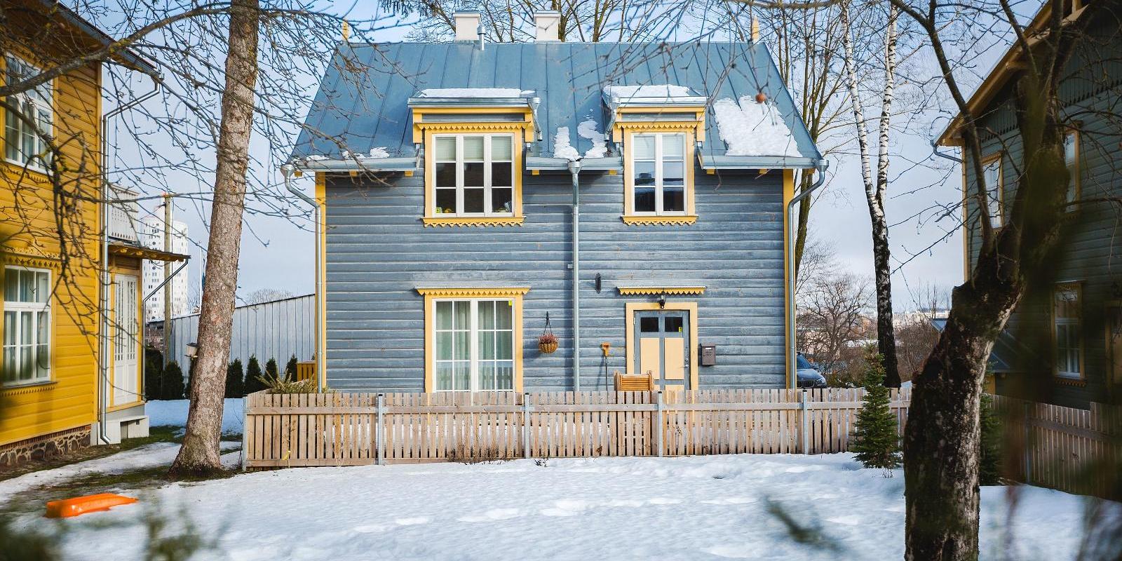 Karlova district with its wooden architecture