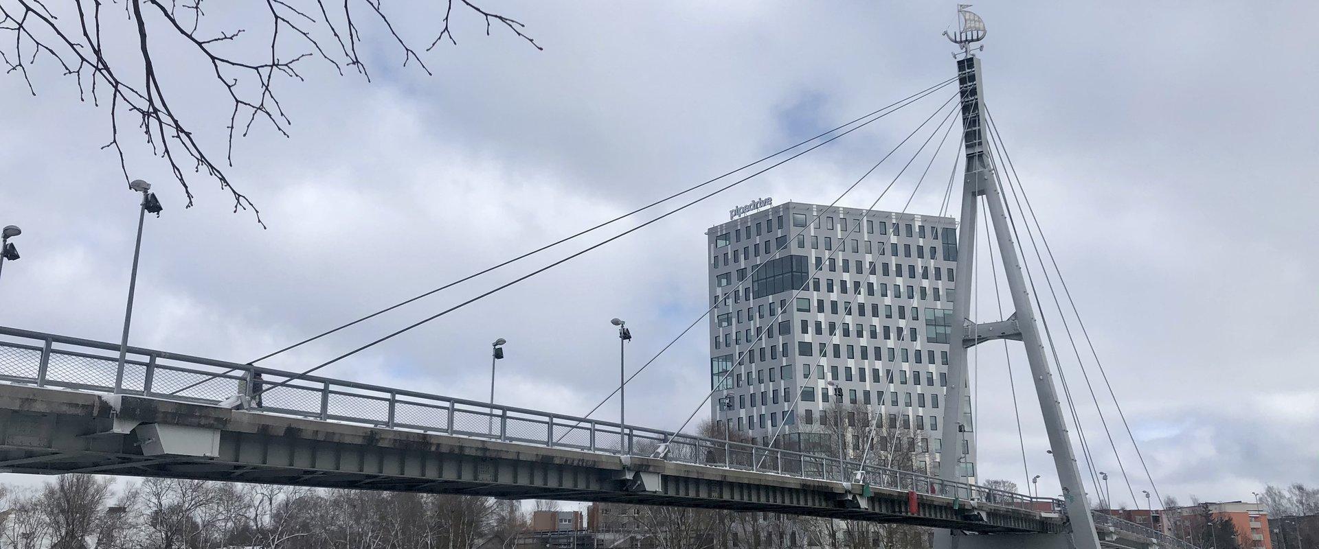 Marktbrücke im Winter