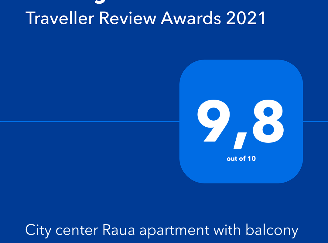 Raua tänava rõduga külaliskorter Tallinnas