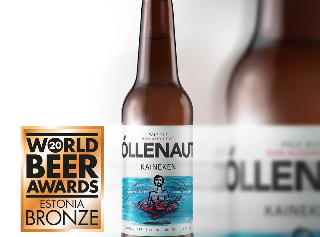 Õllenaut Kaineken Pale Ale World Beer Awards 2020 Bronze