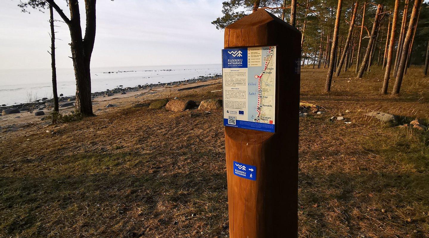 Der baltische Küstenwanderweg