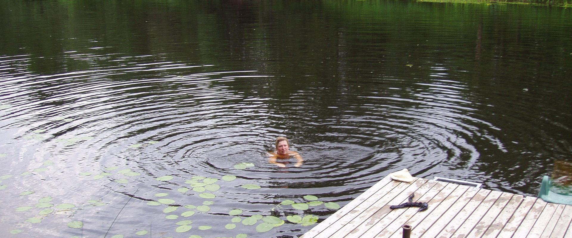 Einzigartige Sauna der Villa River Rose