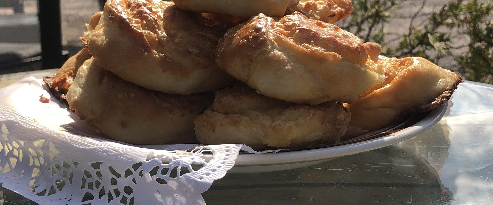 You can taste homemade pastries at Emmaste Tea House