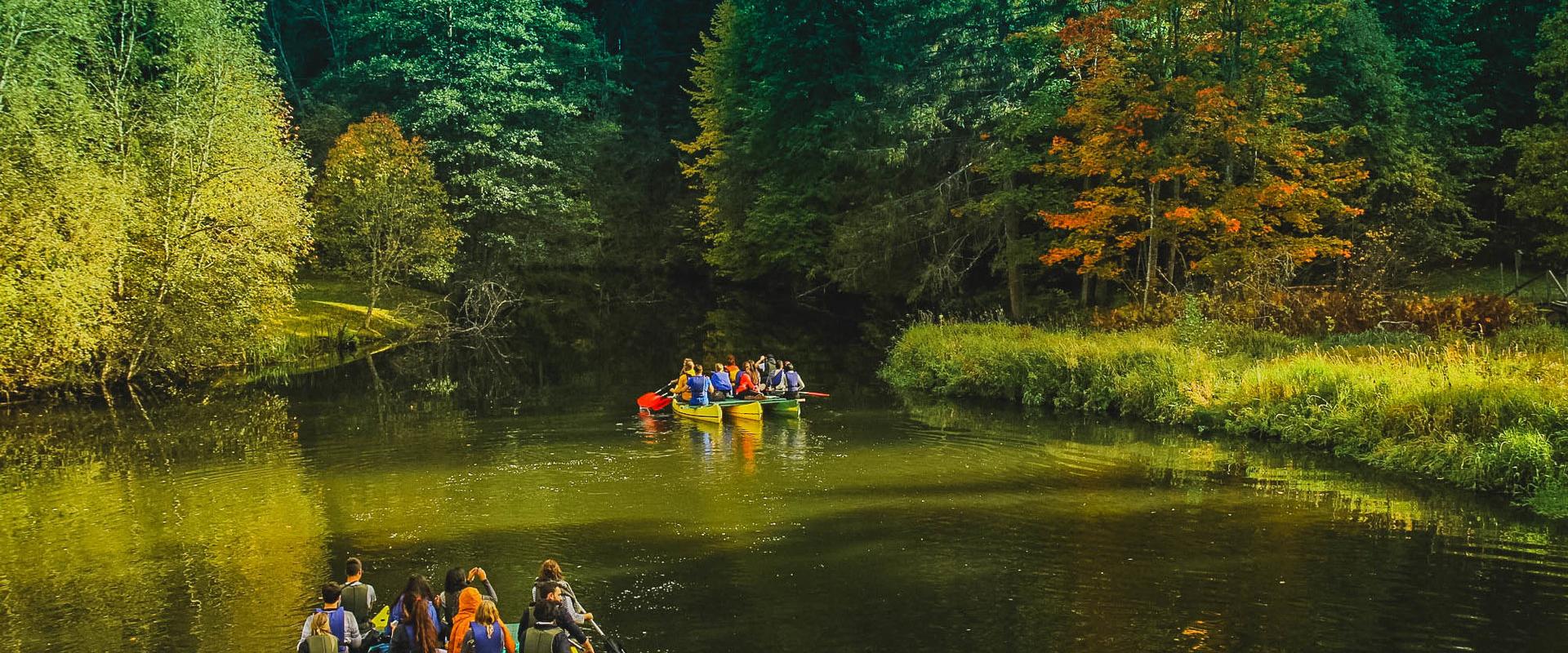 Raft trip in Taevaskoda