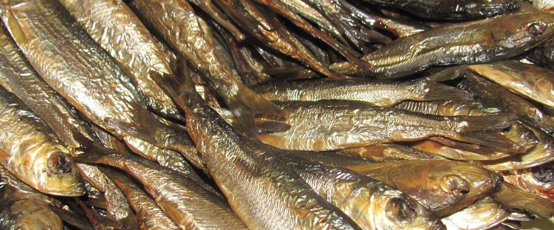 Kohalik amps - värskelt suitsutatud kala tõeliselt Kihnu kalurilt