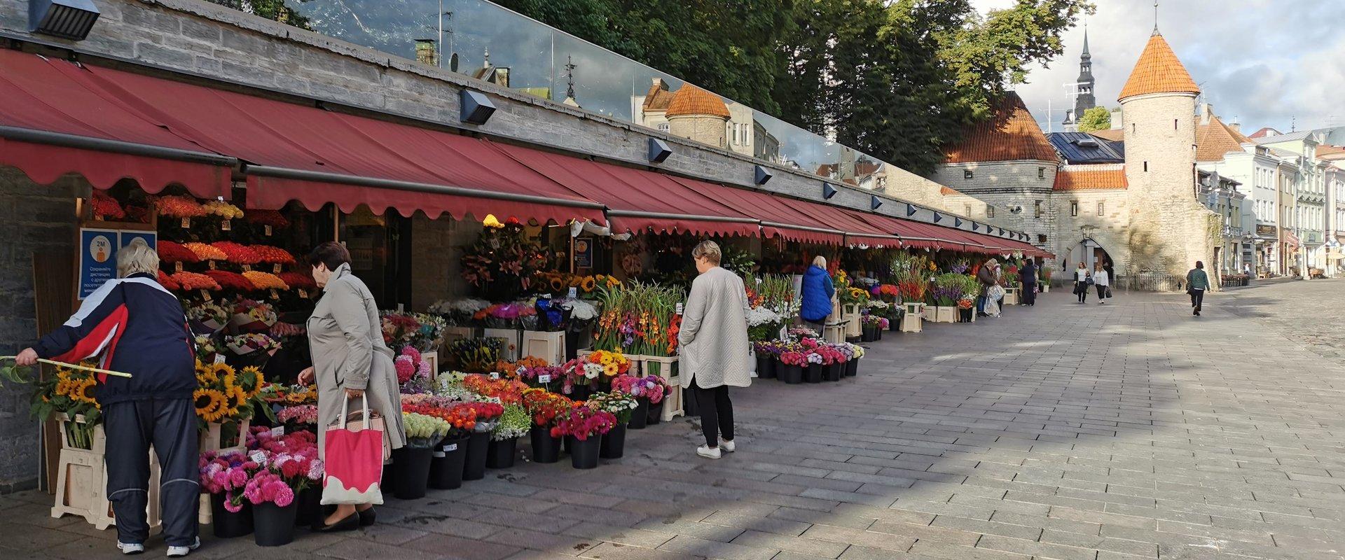 Viru tänava lillekioskid