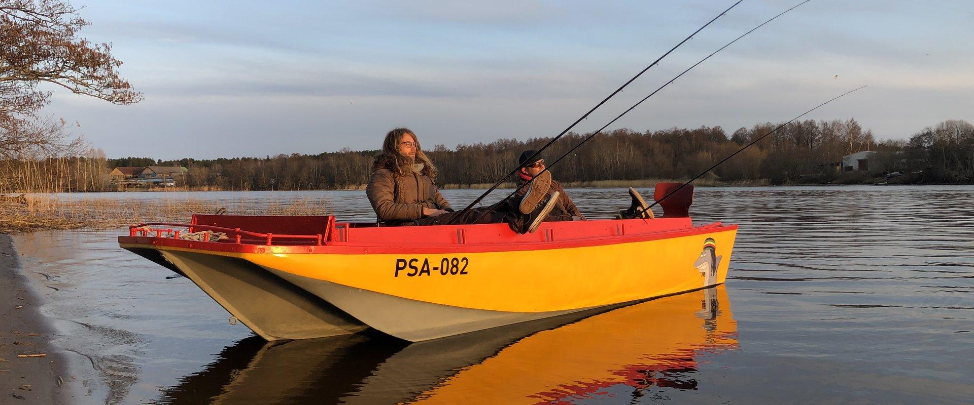 Fischtaxi von Pärnu