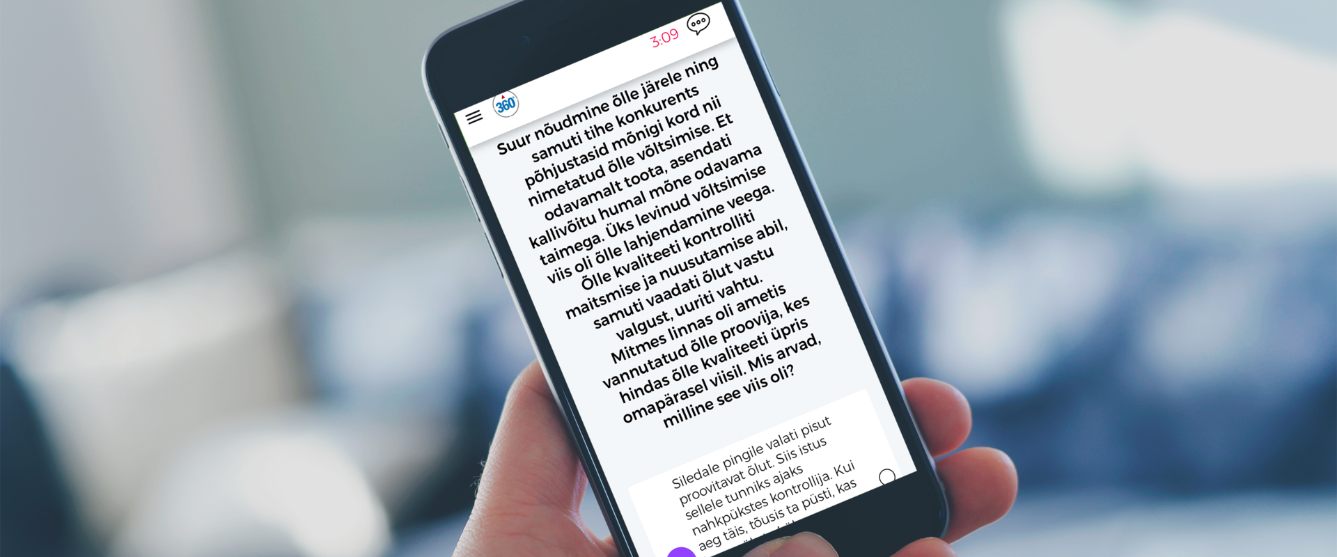 Mobiilimäng "Seiklus õllekultuuri pealinnas Sakus!"