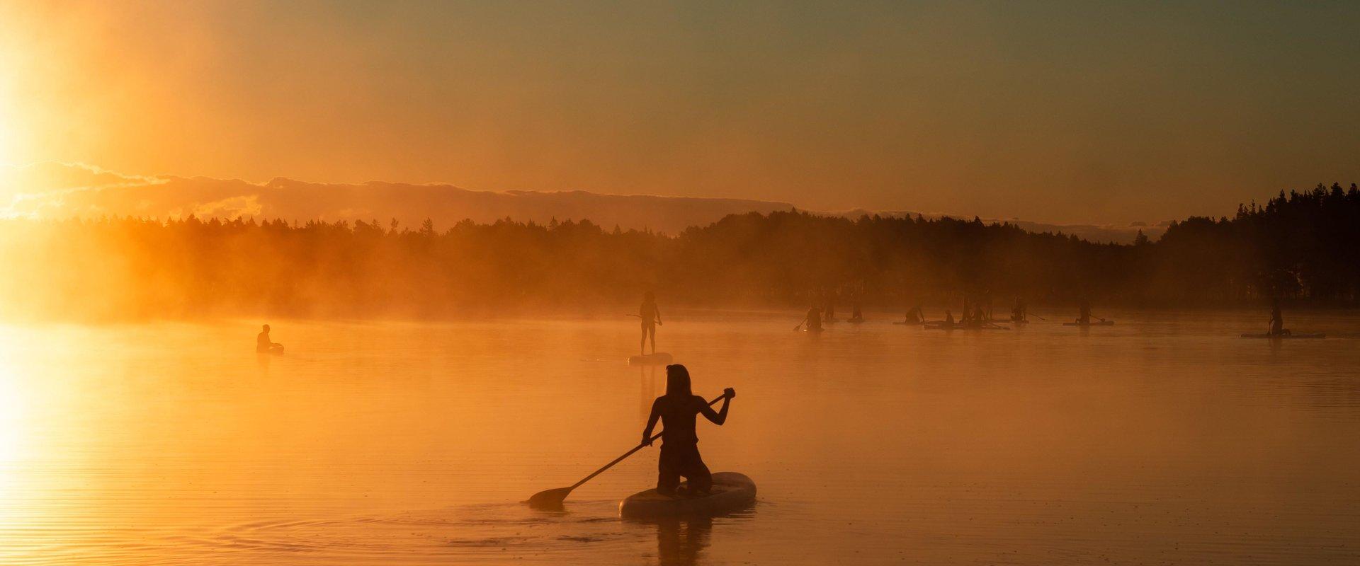 SUP-matk hommikuses udus Kakerdaja rabas