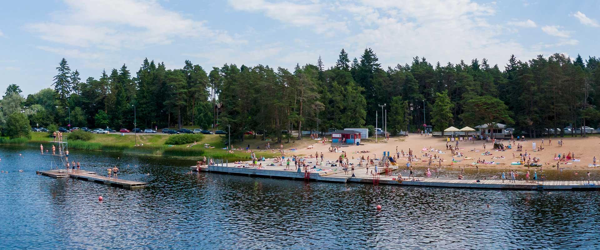 Lake Verevi beach