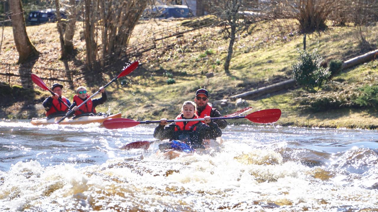 Kanuumatk ja süstamatk Võhandu jõel