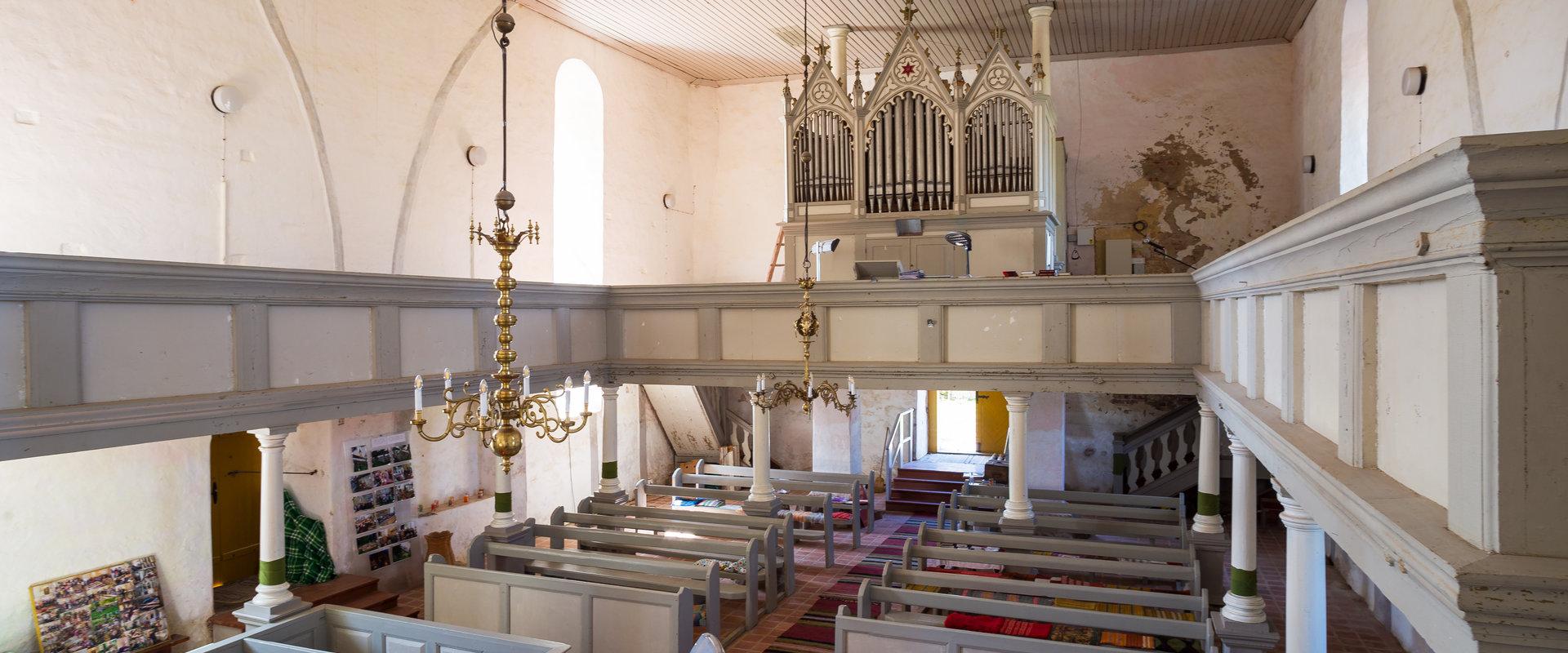 Puhja Church, organ