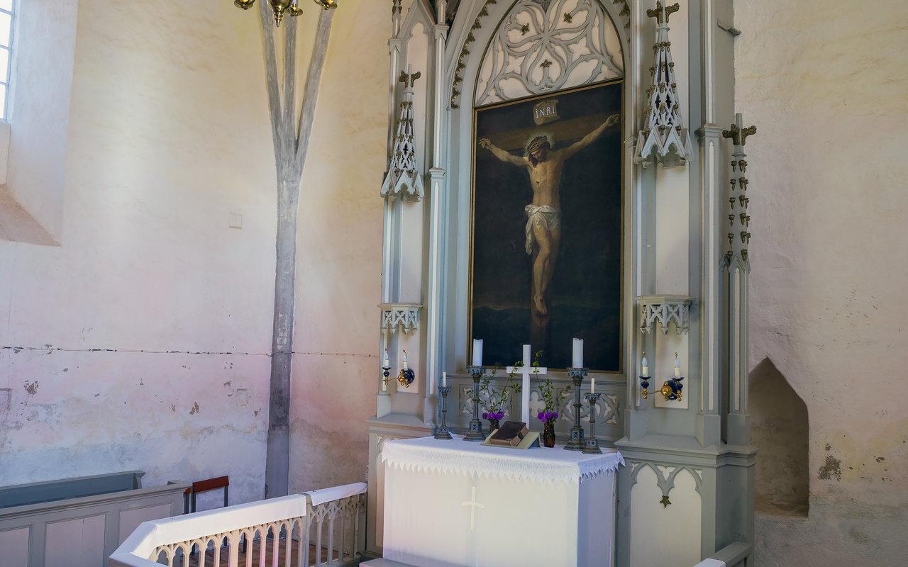 Altar of the church