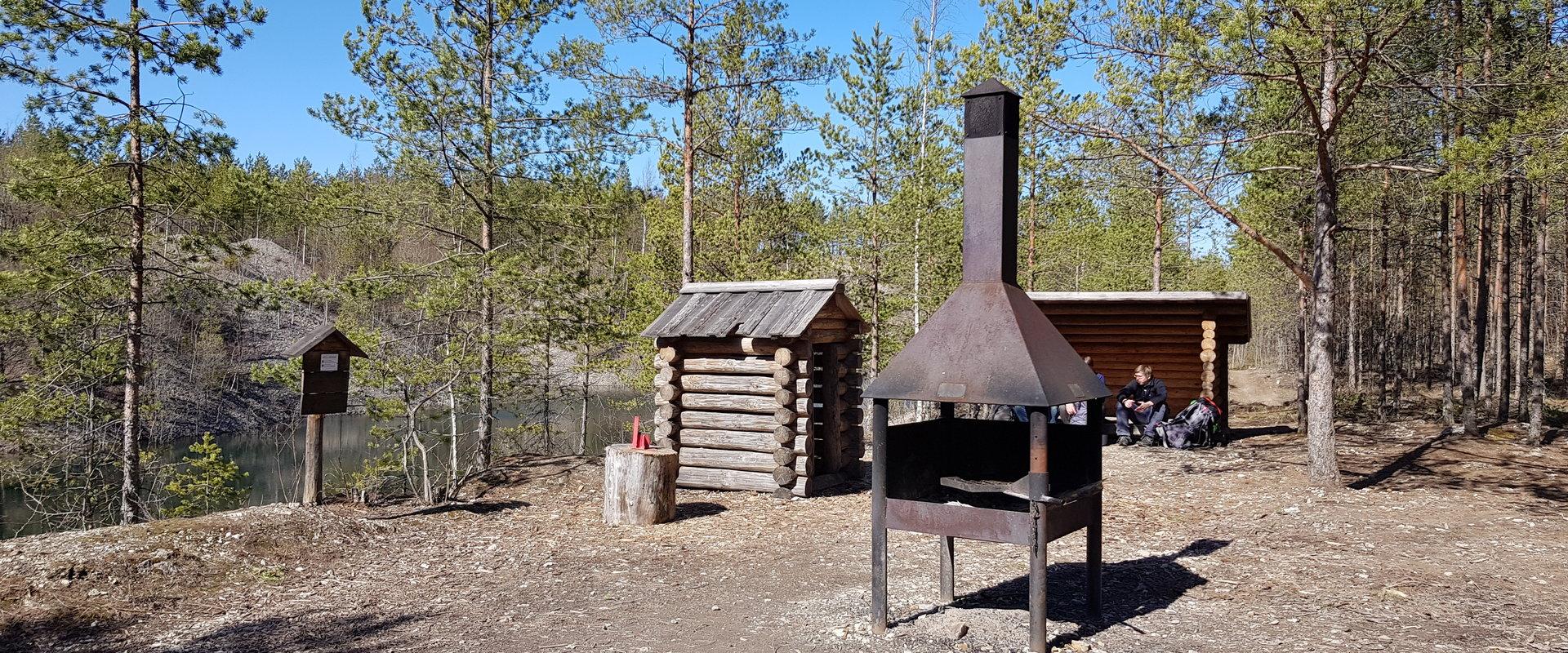 Aidu-Nõmme rest area and campfire site