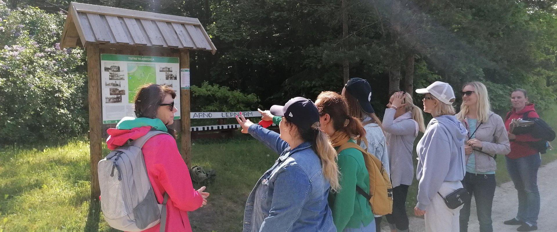 Meeskonnamäng "Seiklus Tsitre pargis"