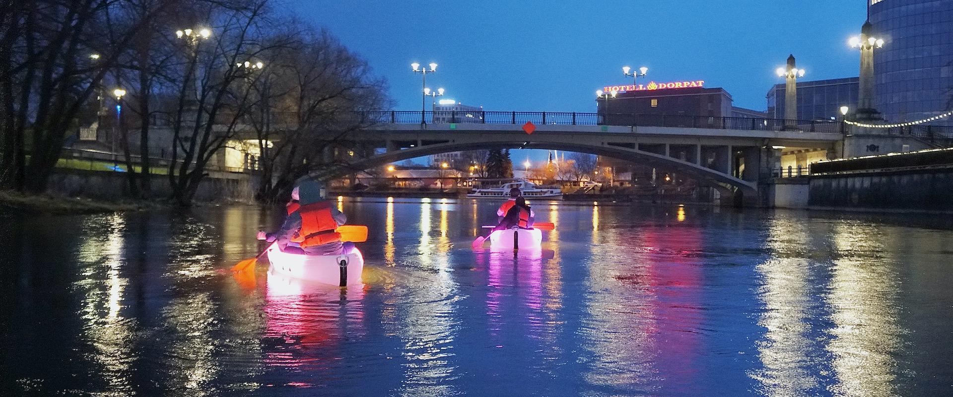 Valguskanuumatk Emajõel