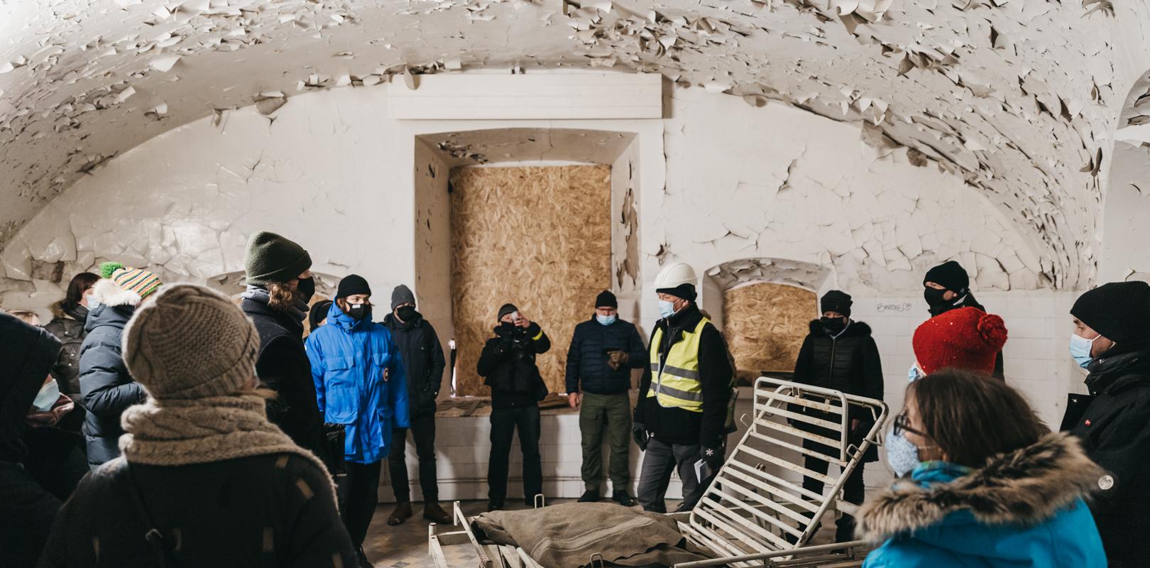 Eesti Arhitektuurikeskuse ekskursioon Patarei Merekindluses