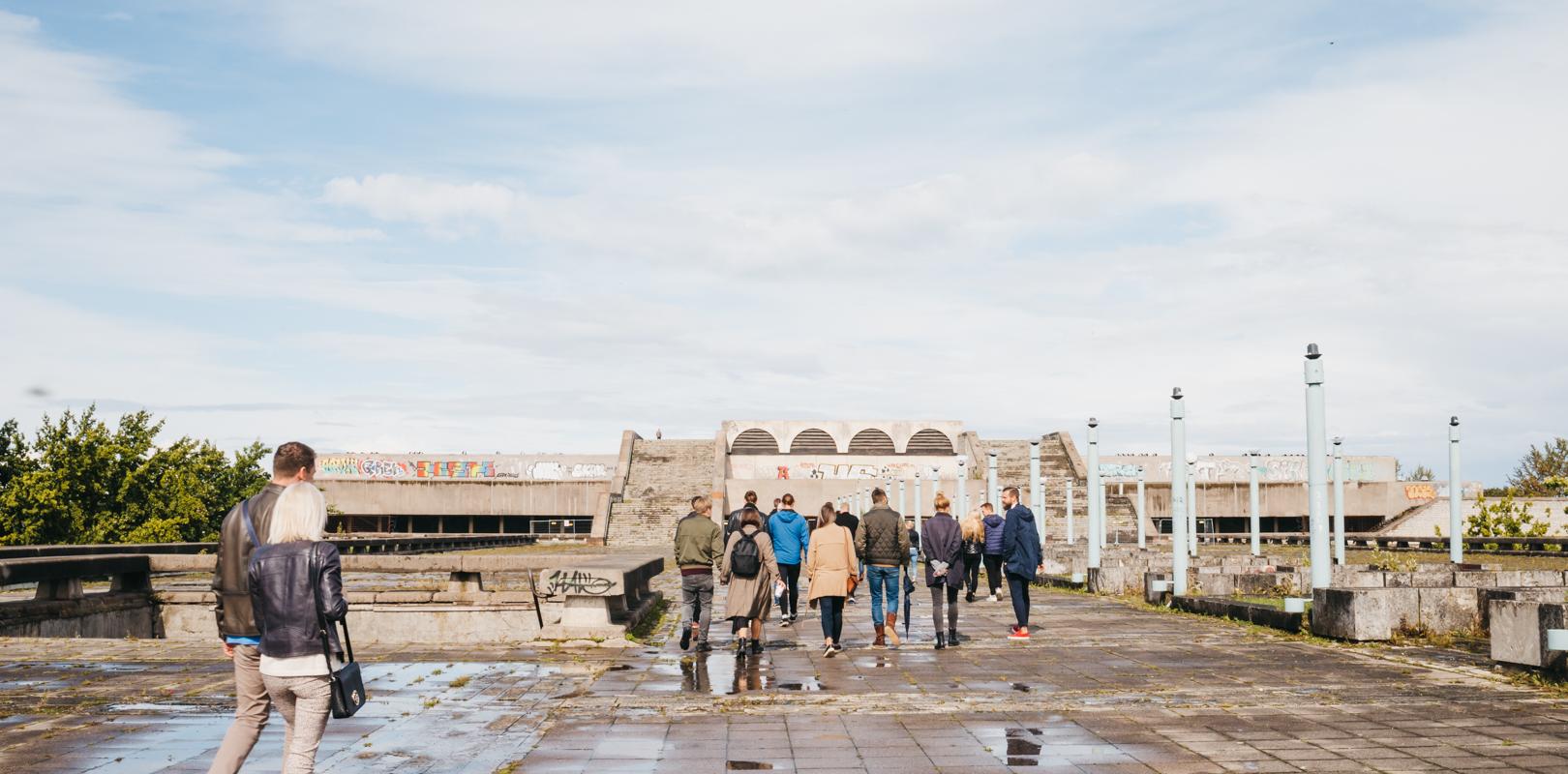 "Inside Linnahall" tour, Estonian Centre for Architecture