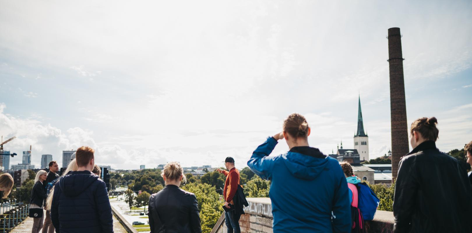 "Inside Linnahall" tour, Estonian Centre for Architecture