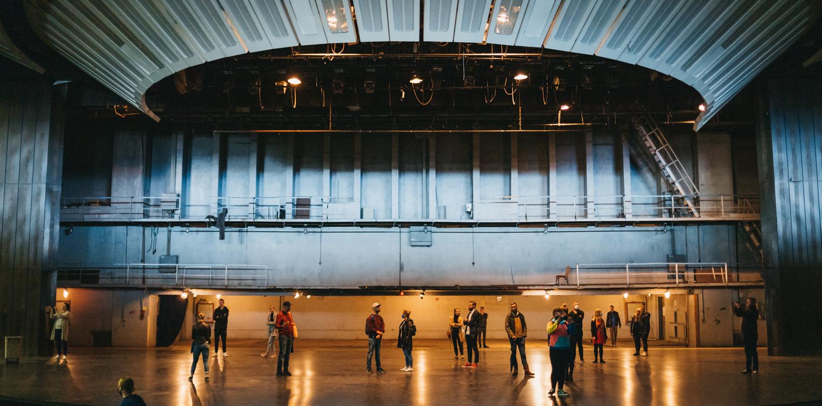 "Inside Linnahall" tour, Estonian Centre for Architecture