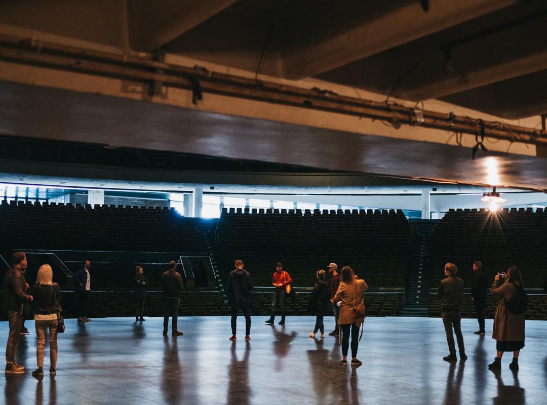 "Inside Linnahall" tour, Estonian Centre for Architecture