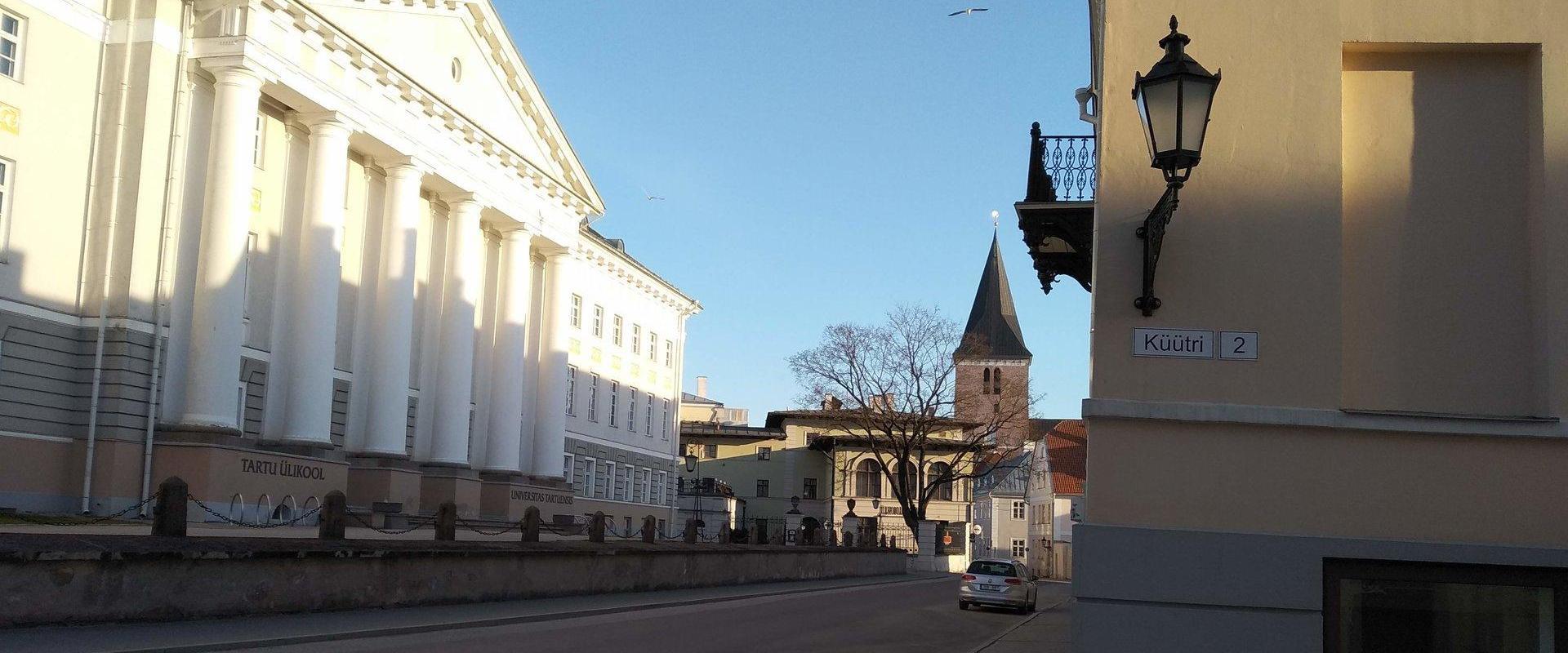The main building of the University of Tartu