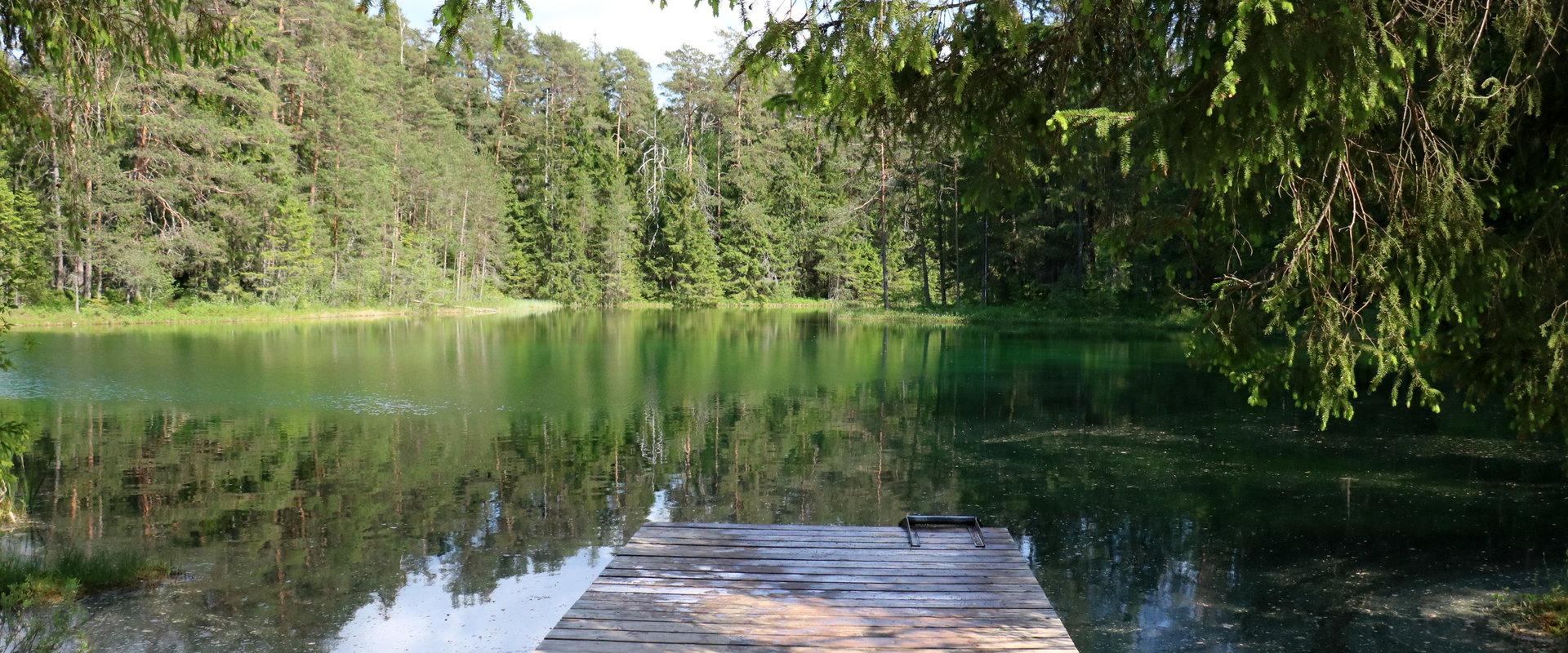 Recreation areas of Äntu lake district