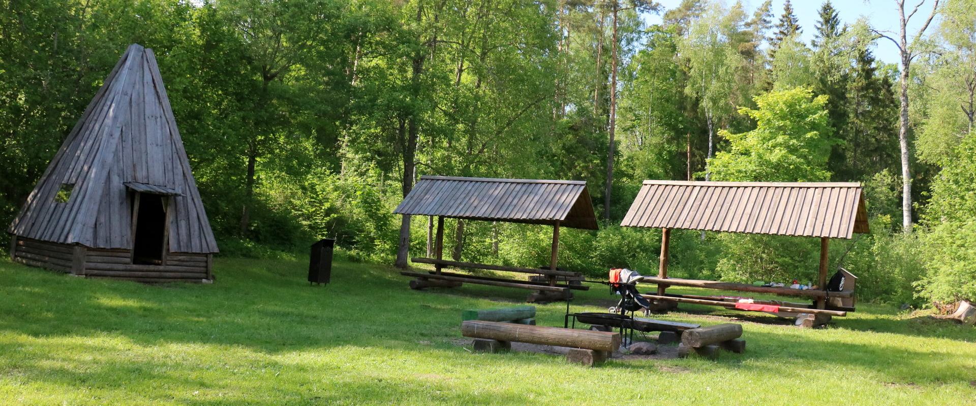 Recreation areas of Äntu lake district