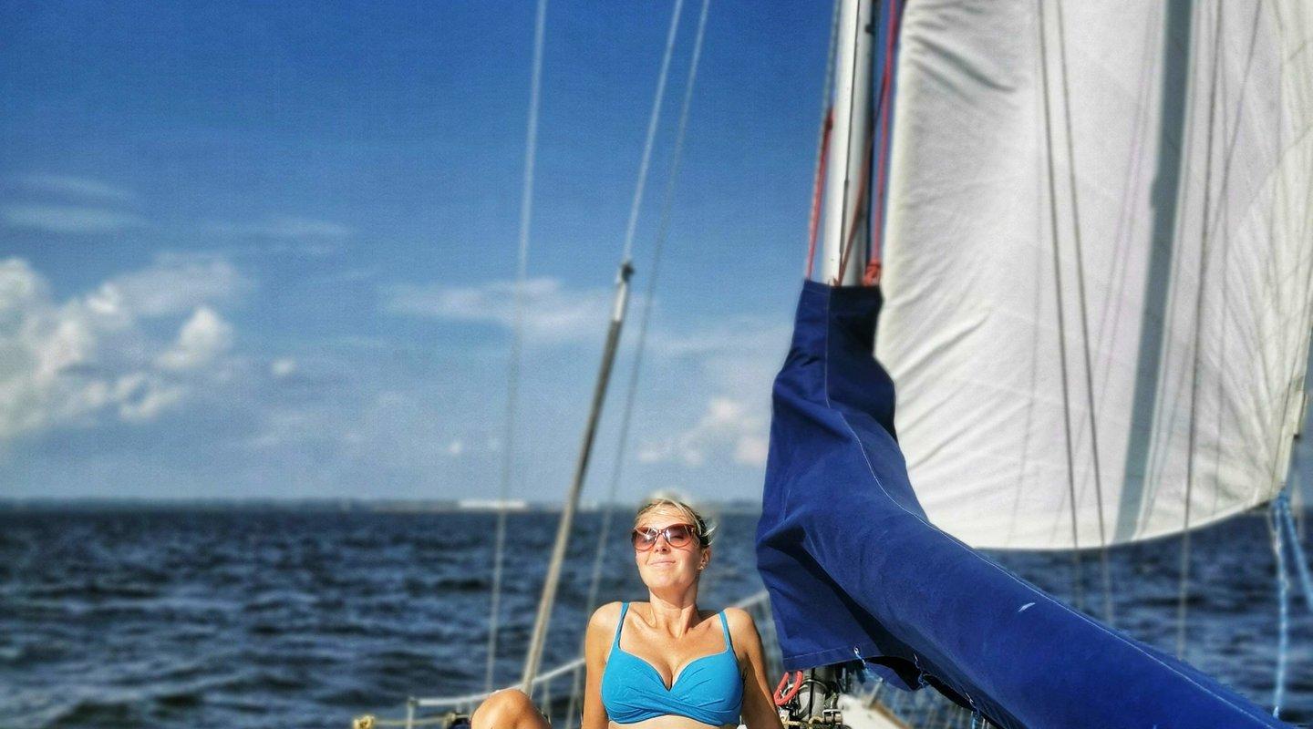 Adventure free sailing in Pärnu Bay