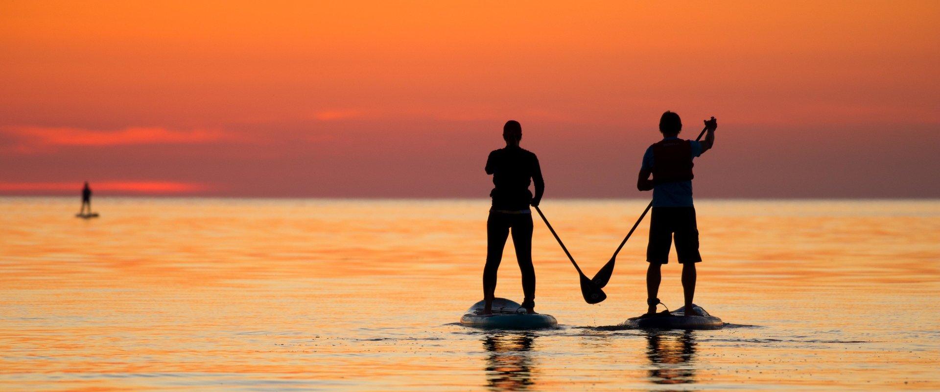 Muhu SUP organises SUP trips on Muhu and Eastern Saaremaa. We want to offer you the opportunity to admire beautiful natural views from the sea. To do 