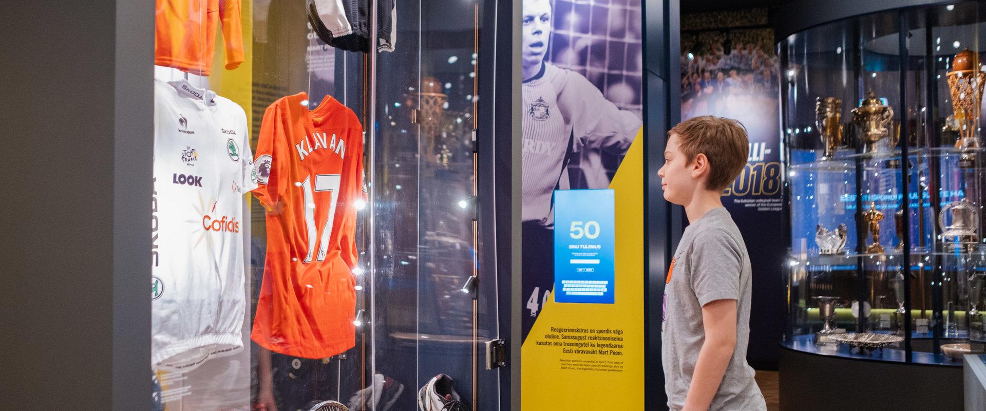 Shirt locker of famous athletes