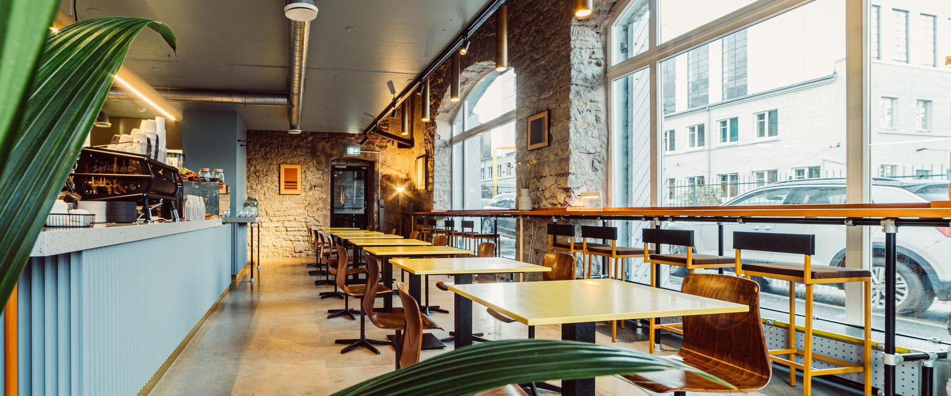 Paper Mill Röstikoda interjöör