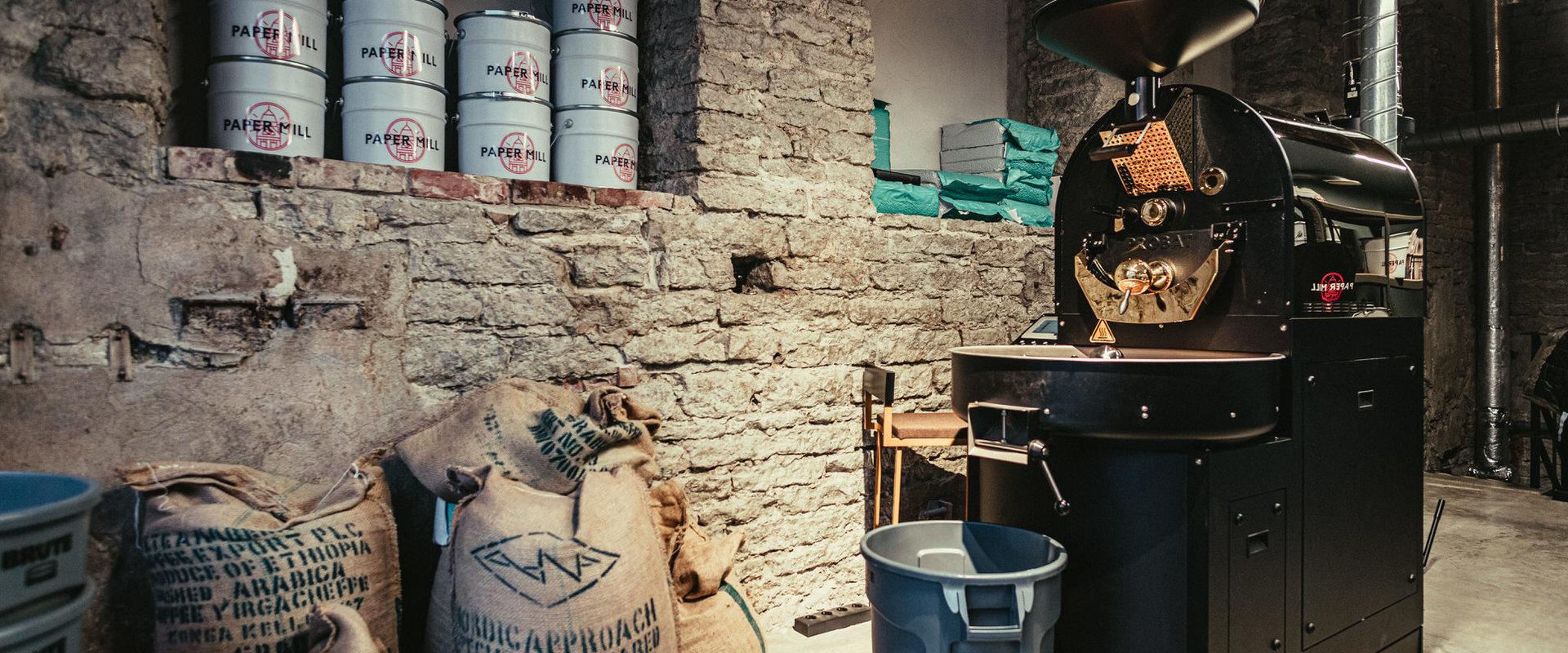 Paper Mill Röstikoda kohvimasin