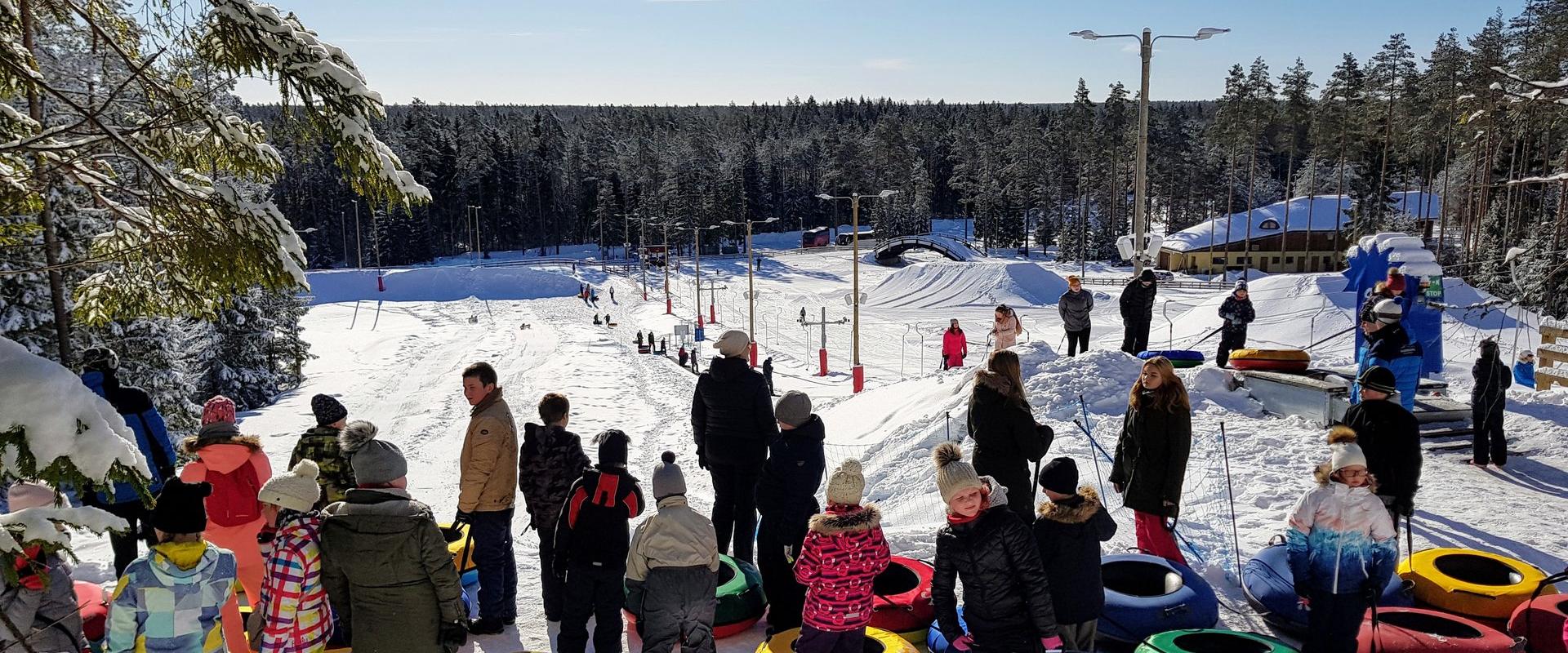 Lumine nõlv Valgehobusemäel