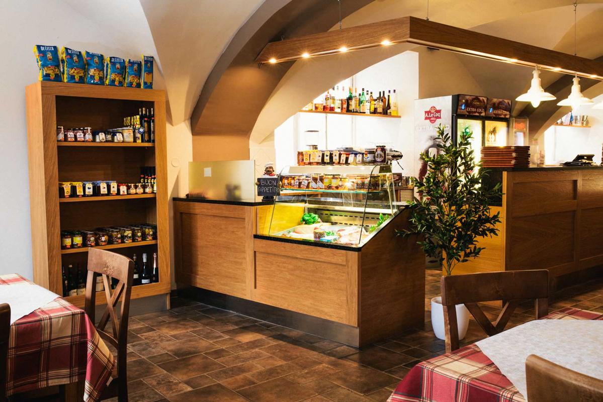 Das italienisches Restaurant La Dolce Vita