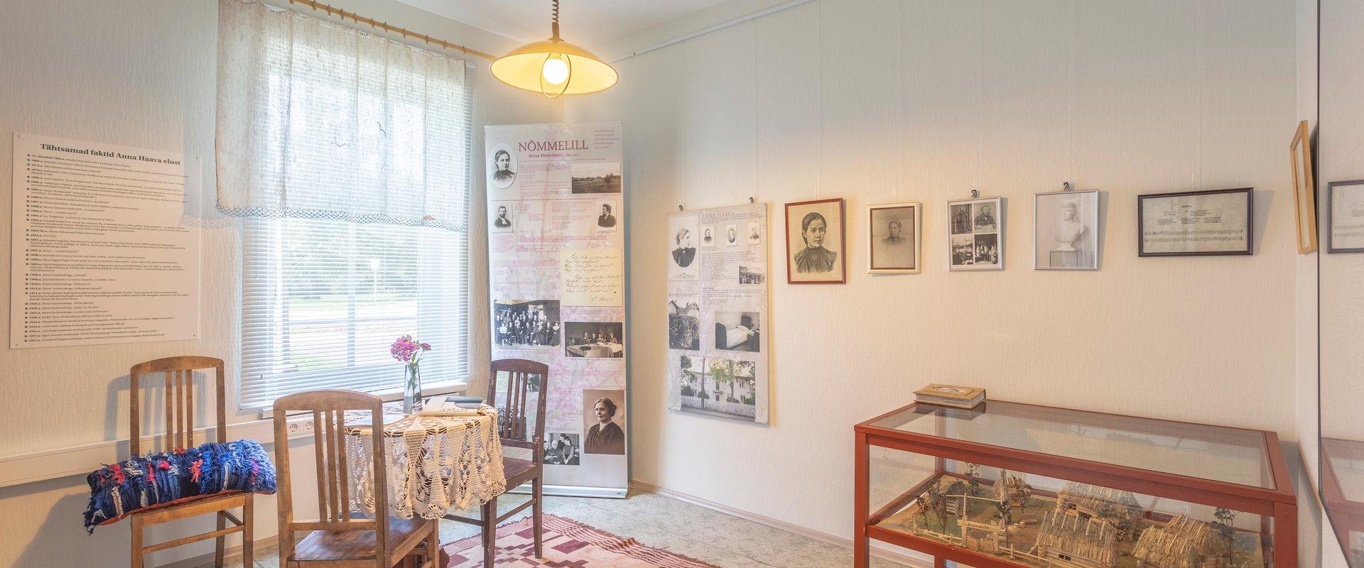 Memorial room for Anna Haava in Kodavere Heritage Centre