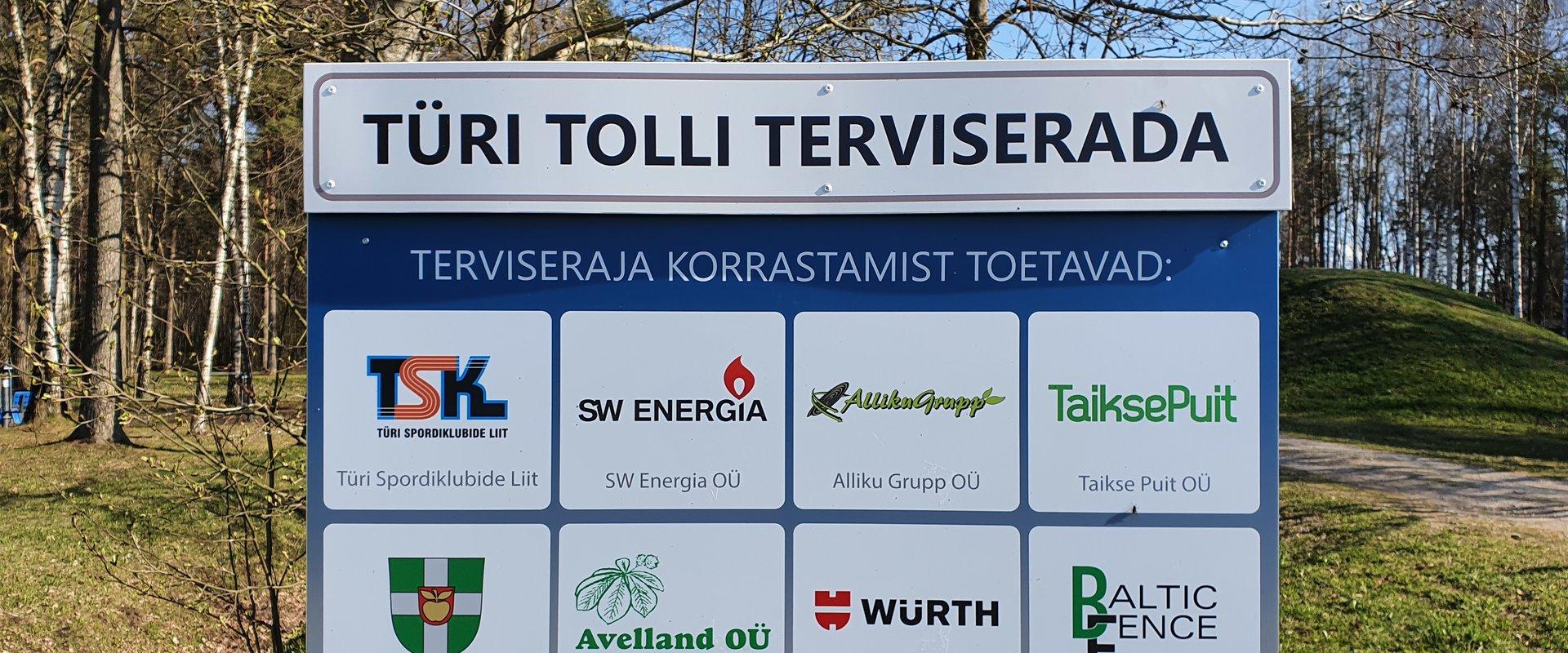 Tolli metsa terviserada Türil