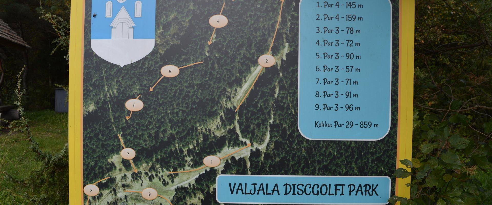 Valjala discgolfi park