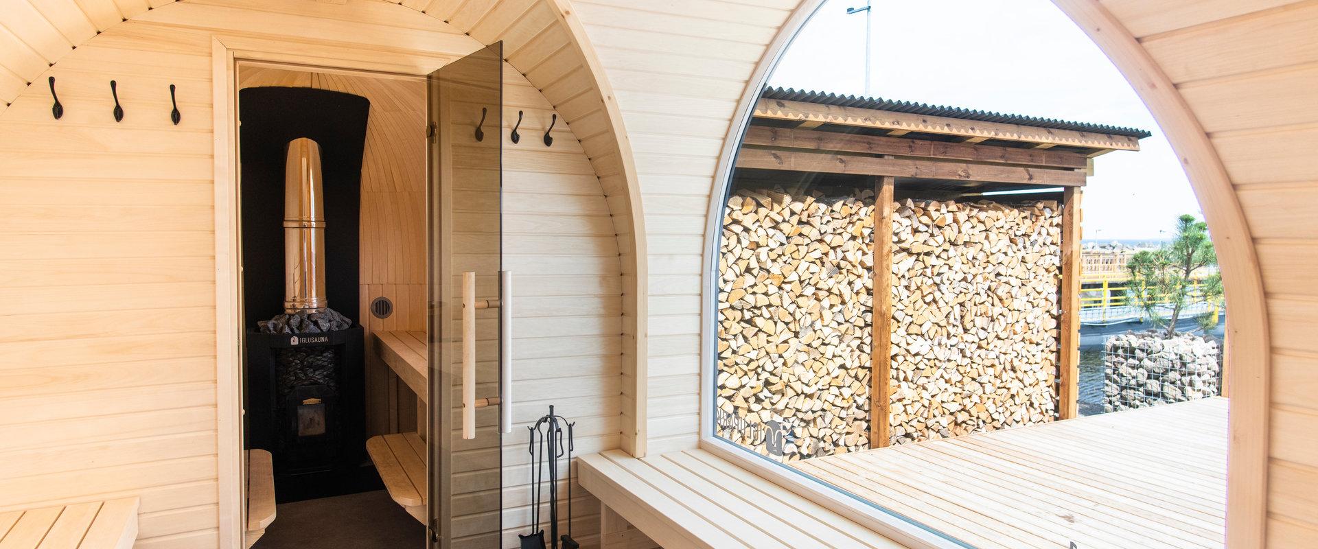 Iglupark igloo saunas