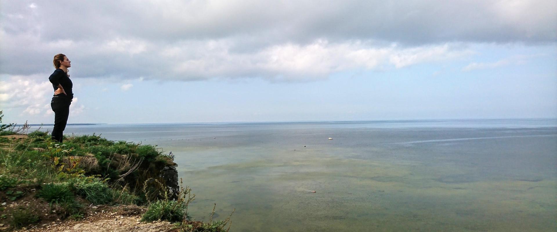 Die Steilküste Türisalu mit Aussichtsplatz