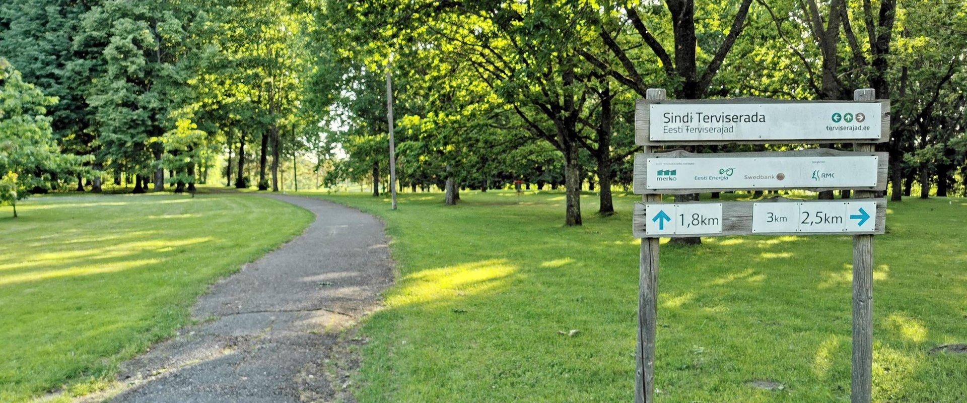 Sindi health trail and disc golf park