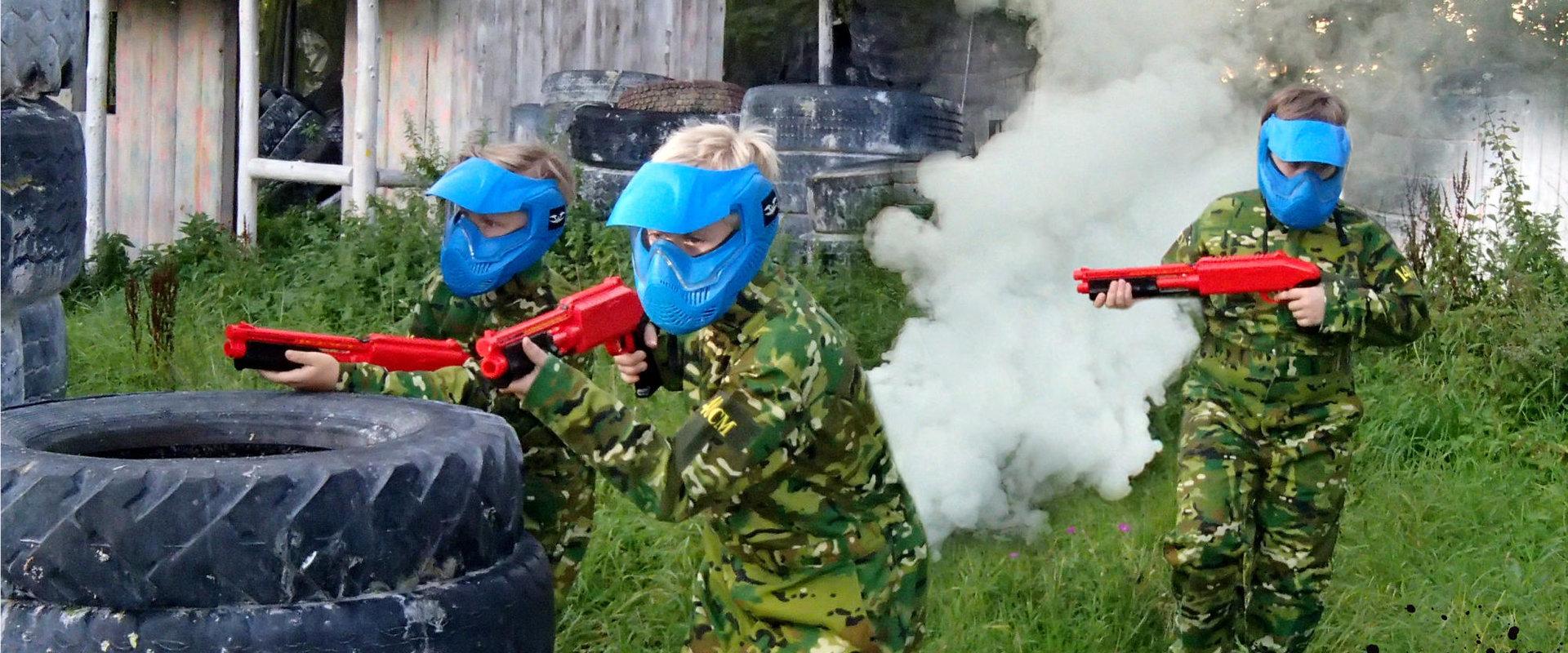 Laste paintball Tallinnas