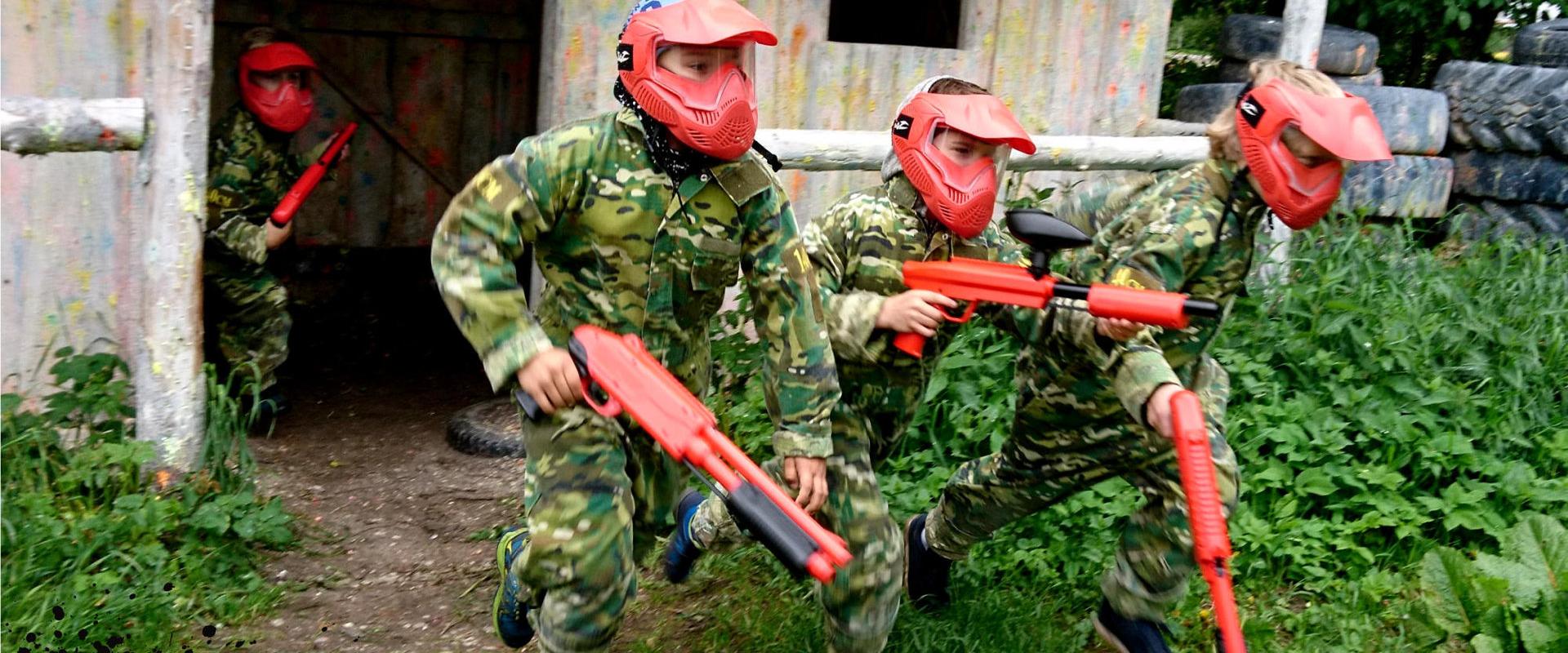 Laste paintball Tallinnas