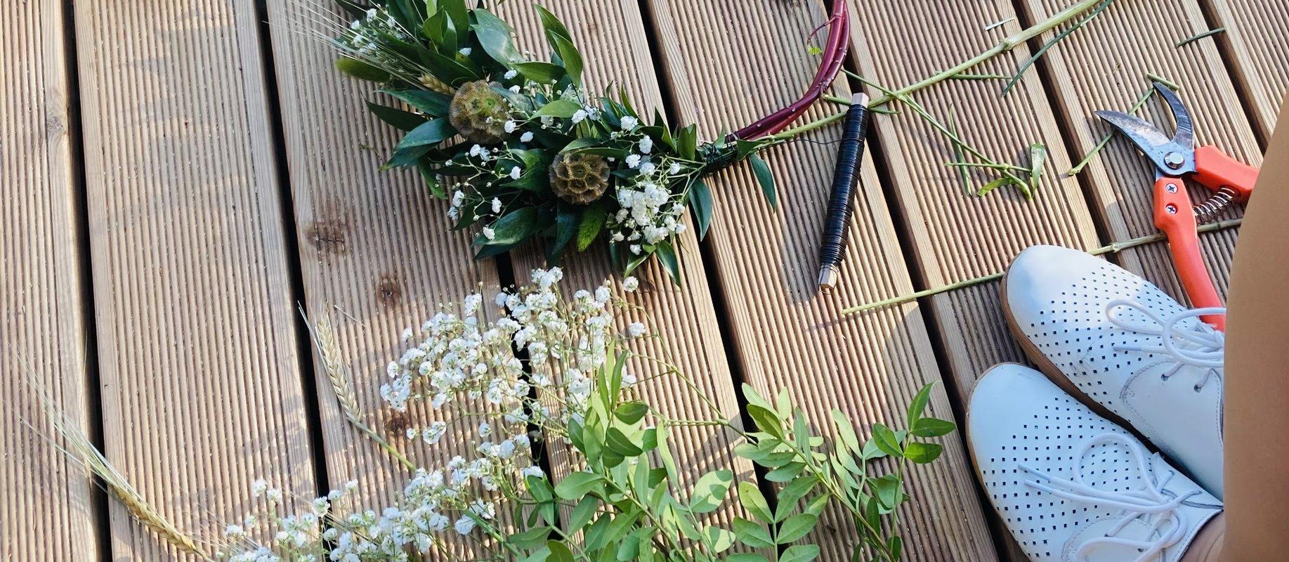 Nordic Verdure wreath workshop