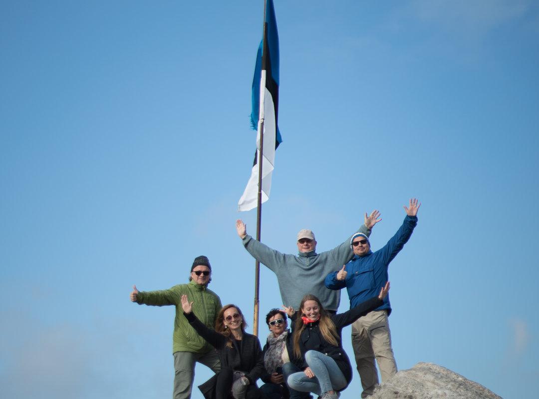 On top of Püssi ash hill