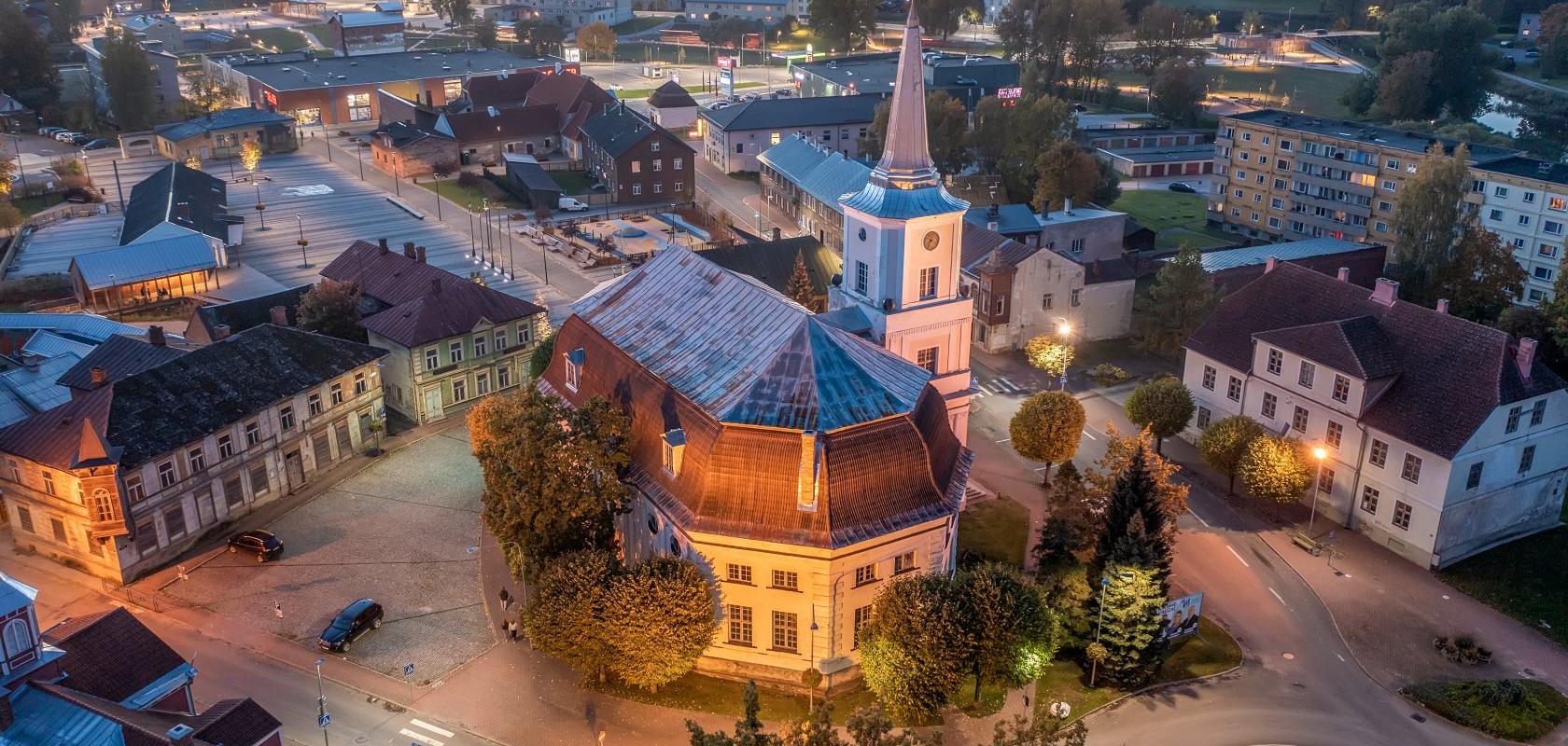 Johanniskirche (Jaani kirik) in Valga