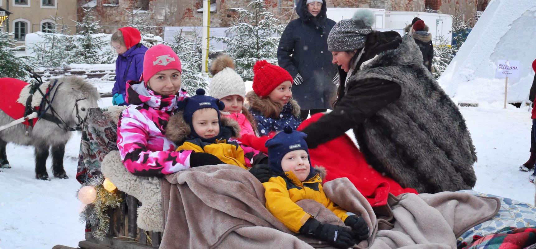 Snow Kingdom in Põltsamaa Castle