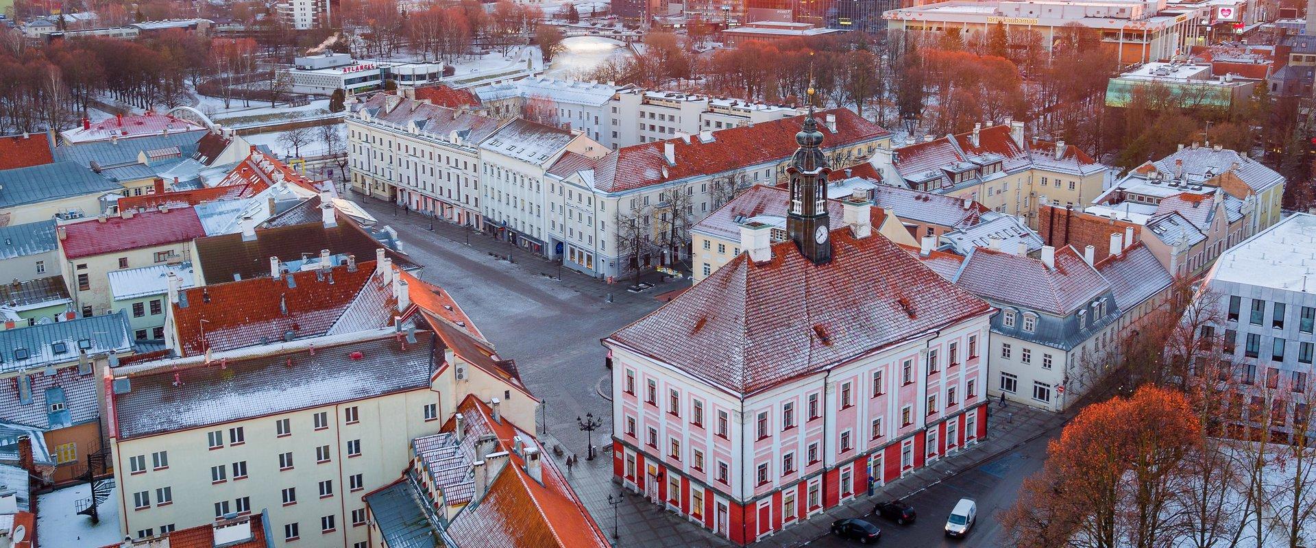 Town Hall Square in Tartu